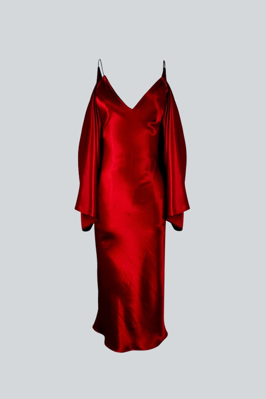 VESTIDO MIDI BIAS CUT